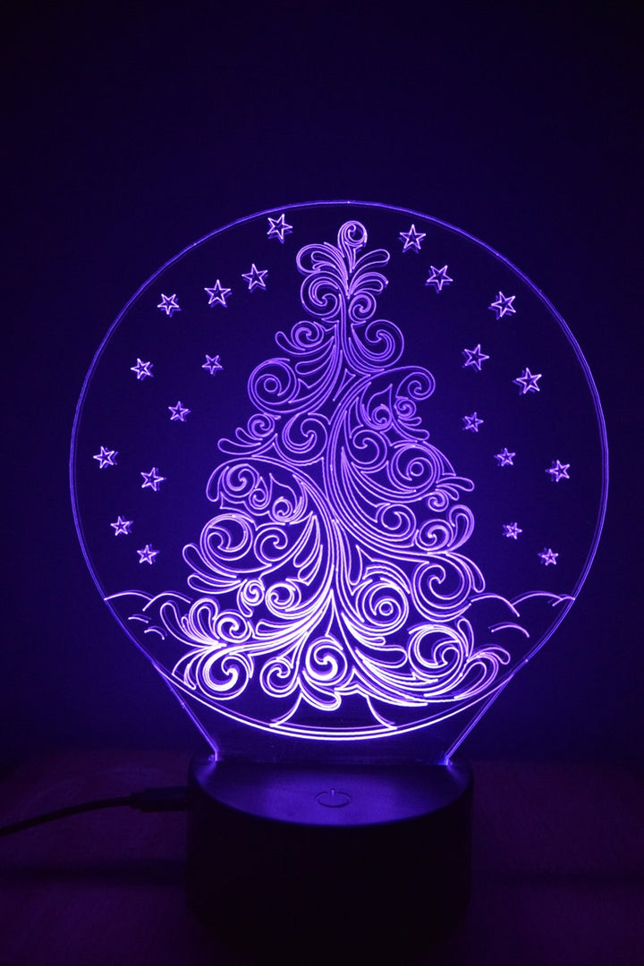 LED Night Lamp Christmas Tree