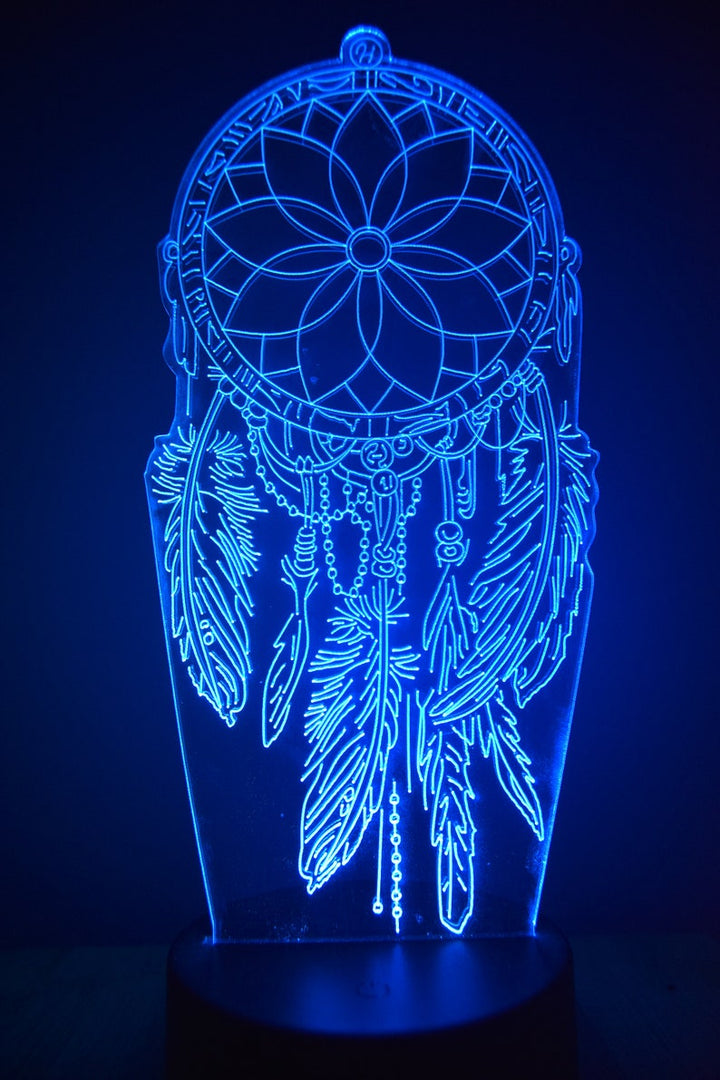 Dreamcatcher LED Night Lamp | RGB 3D Acrylic Night Light