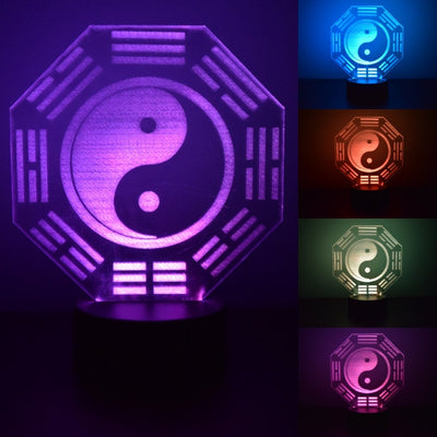 LED Night Lamp Yin Yang