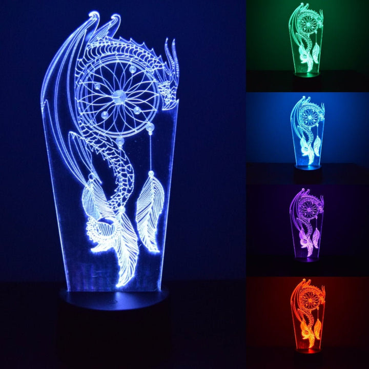 LED Night Lamp Dreamcatcher