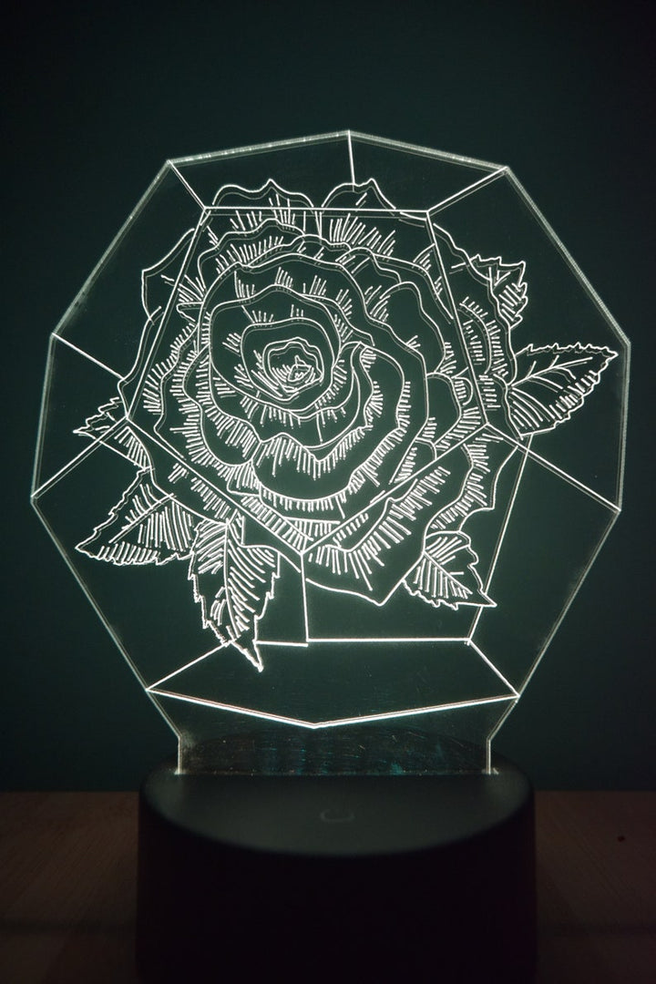 Rose LED lamp
