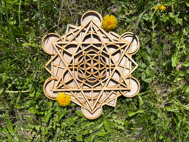 Metatron's Cube Sacred Geometry Mandala