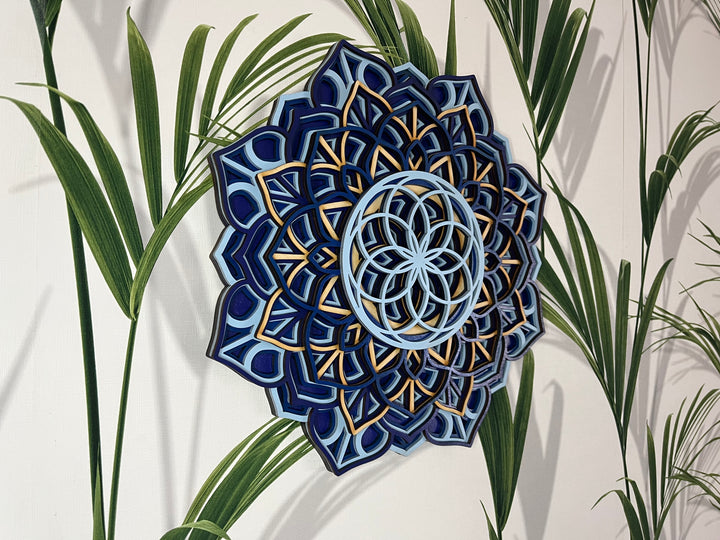 Vector Equilibrium Sacred Geometry Mandala