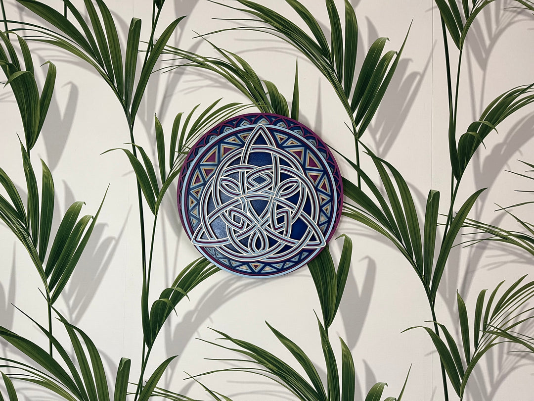 Triquetra Viking Sacred Geometry Mandala