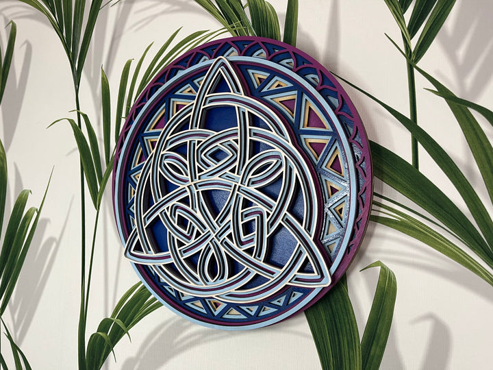 Triquetra Viking Sacred Geometry Mandala