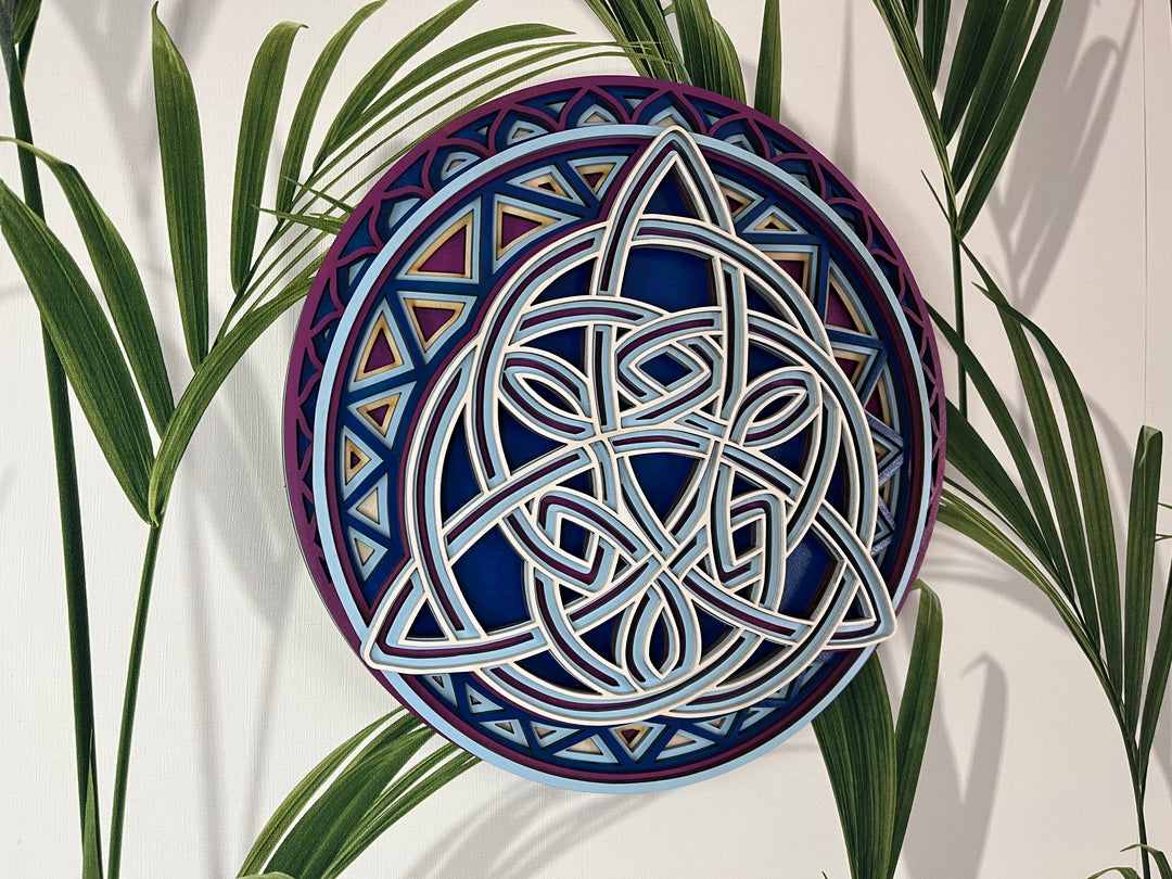 Triquetra Viking Sacred Geometry Mandala