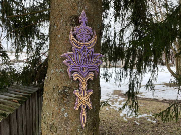 Lotus Unique Design Mandala Wall Art