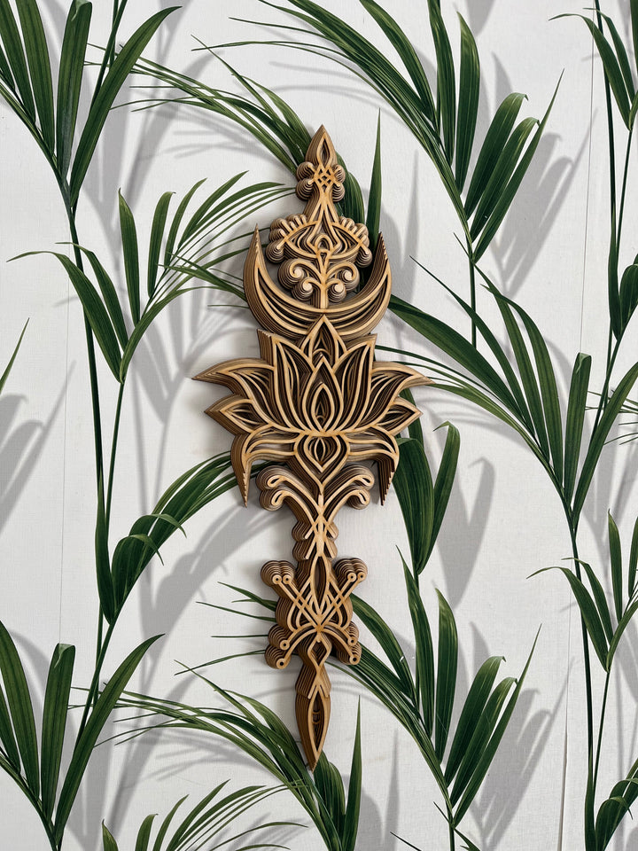 Lotus Unique Design Mandala Wall Art