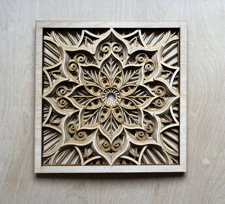 Colorful Mandala Wall Decor