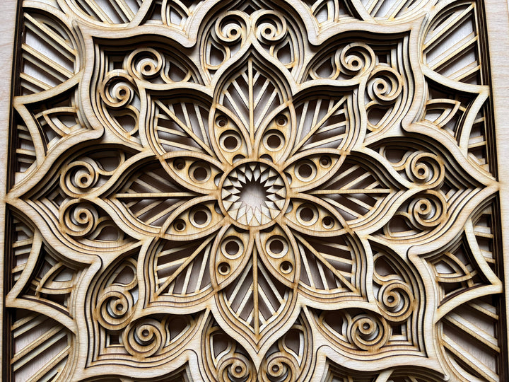 Colorful Mandala Wall Decor