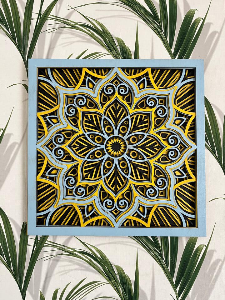 Colorful Mandala Wall Decor