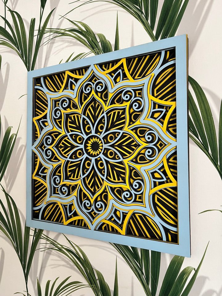 Colorful Mandala Wall Decor