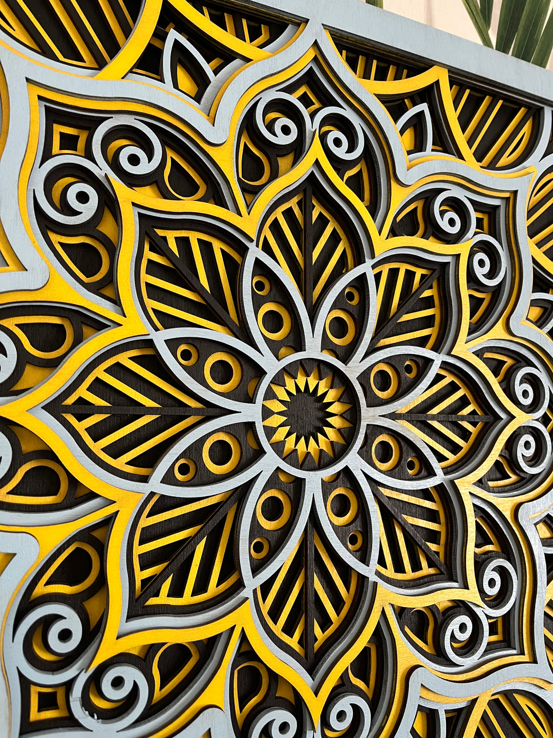 Colorful Mandala Wall Decor
